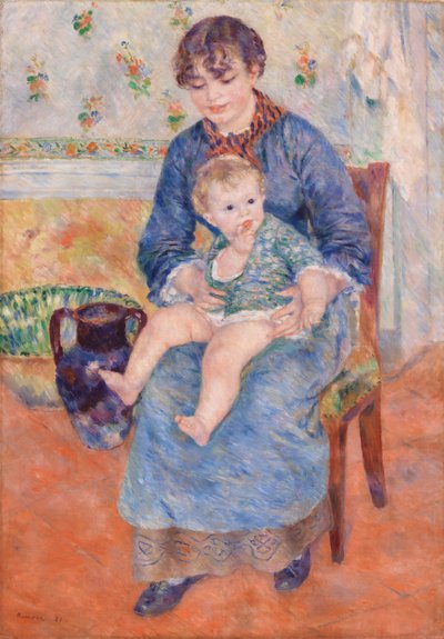 Young Mother by Pierre Auguste Renoir